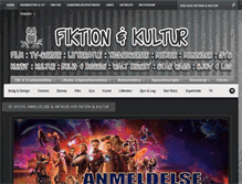 Tablet Screenshot of fiktionogkultur.dk